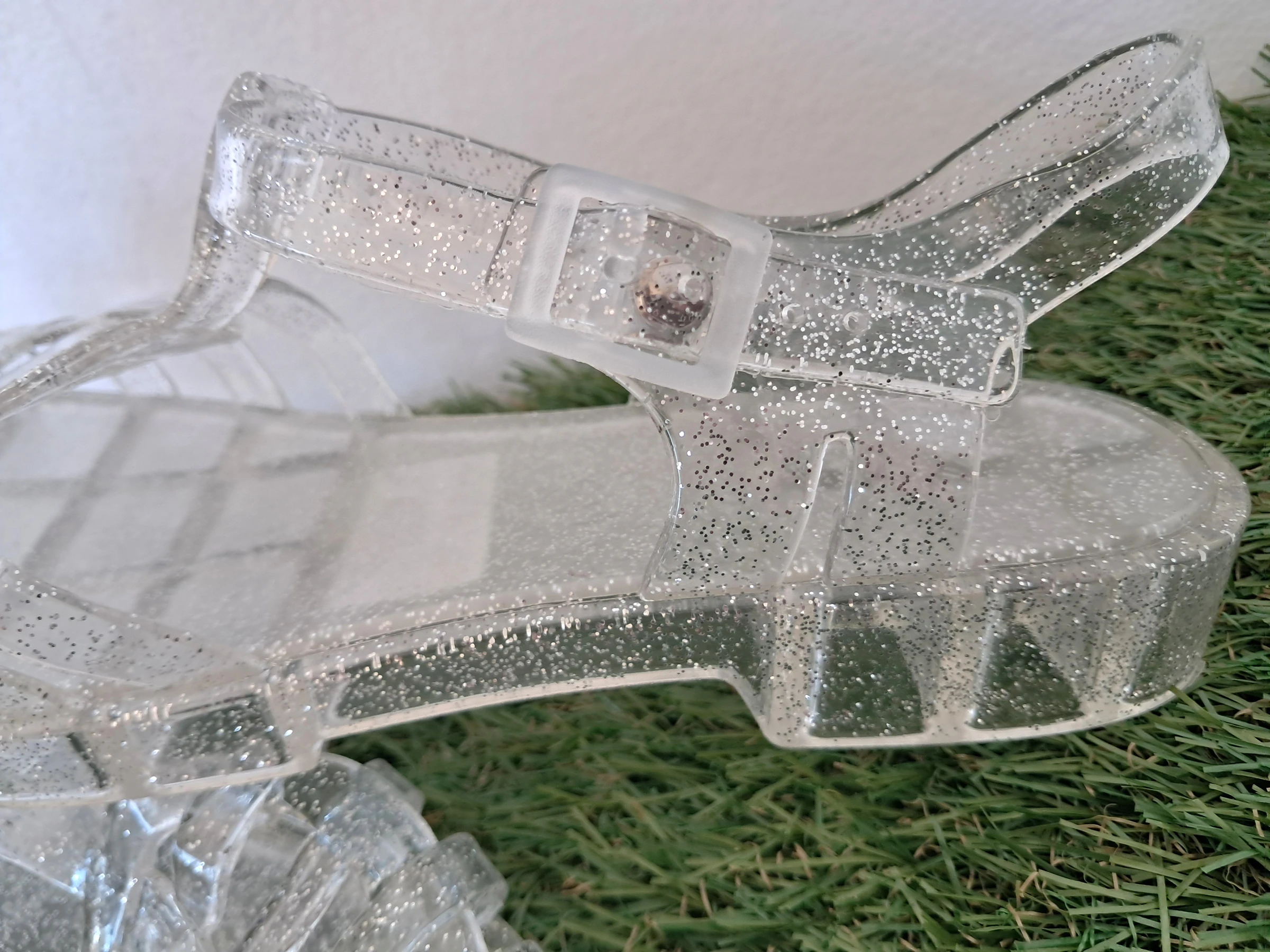 Transparante Fifi, Medusen, paillettensandalen - maat 36 – photo 6